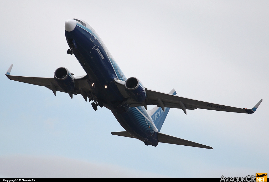 EI-DCL - Boeing 737-8AS - Ryanair