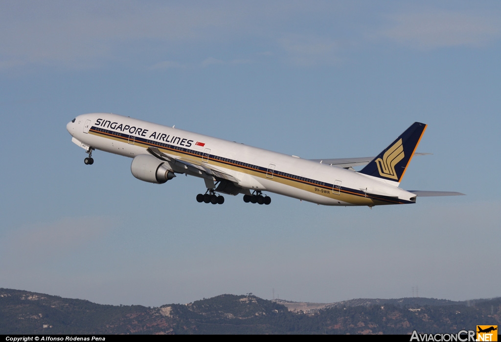 9V-SWR - Boeing 777-312/ER - Singapore Airlines