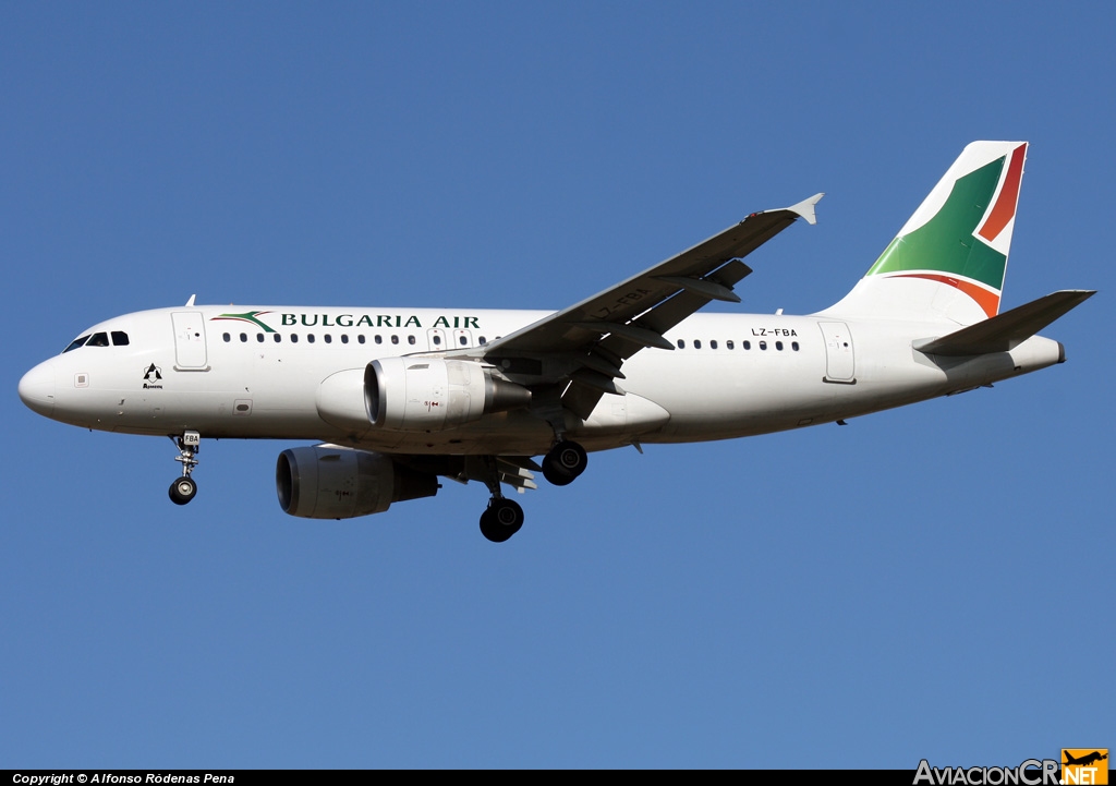 LZ-FBA - Airbus A319-112 - Bulgaria