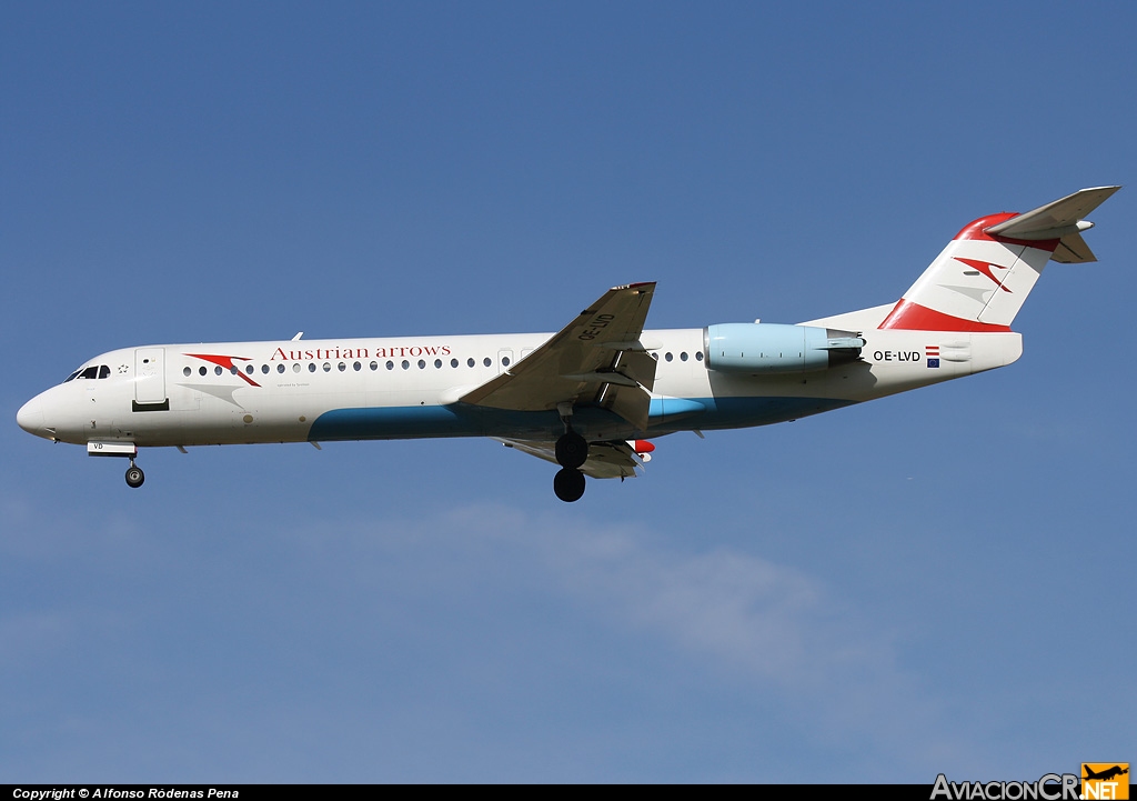 OE-LUD - Fokker 100 (f-28-0100) - Austrian arrows