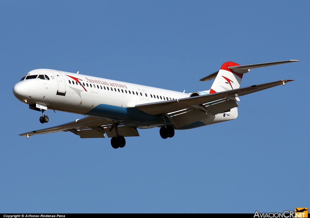 OE-LUD - Fokker 100 (f-28-0100) - Austrian arrows