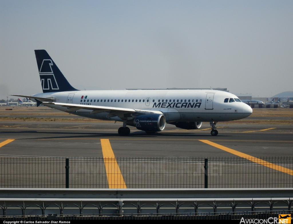 N882MX - Airbus A319-112 - Mexicana