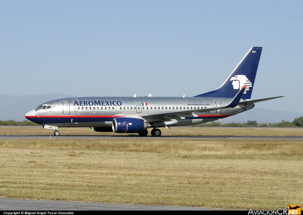 N851AM - Boeing 737-752 - Aeromexico