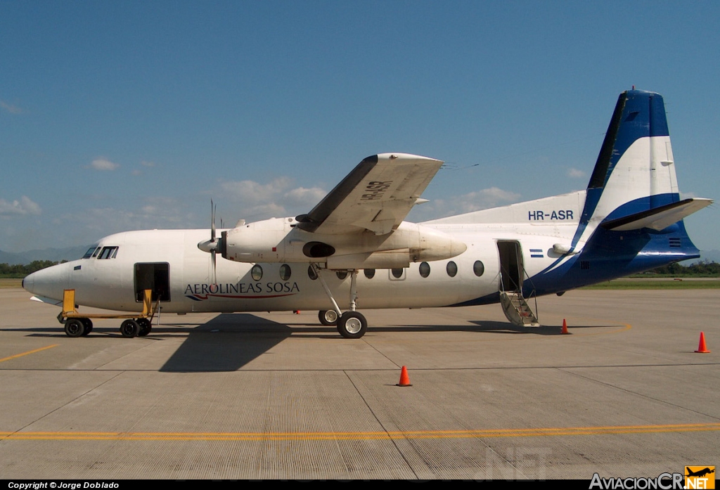 HR-ASR - Fokker F-27-500F Friendship - Sosa Airlines