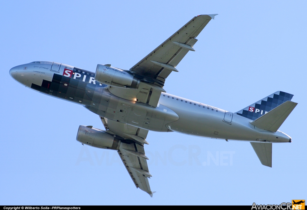 N517NK - Airbus A319-112 - Spirit Airlines