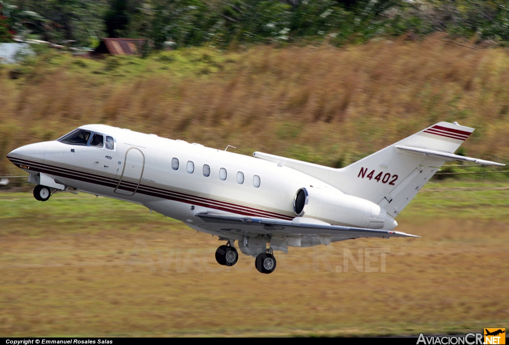 N4402 - British Aerospace BAe-125-800B - Privado