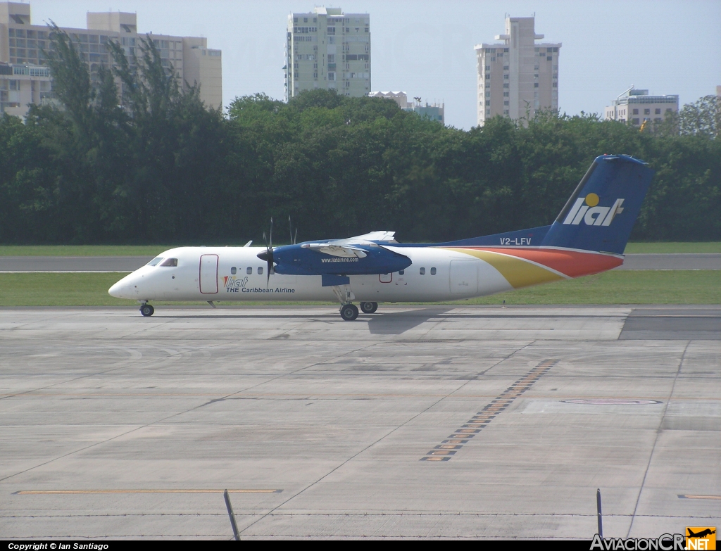 V2-LFV - De Havilland Canada CC-142 Dash 8 (DHC-8-102) - LIAT