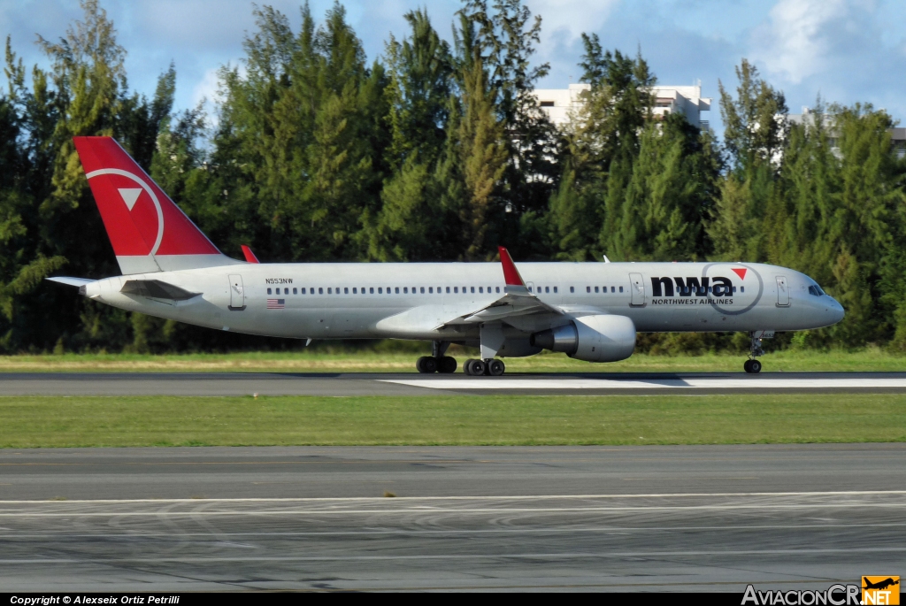 N553NW - Boeing 757-251 - Northwest Airlines