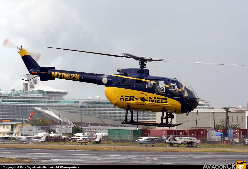 N7062X - Messerschmitt   BO105S - AEROMED