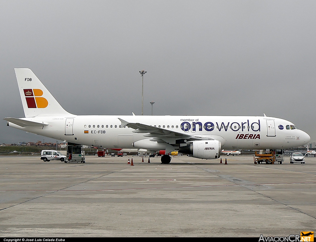 EC-FDB - Airbus A320-211 - Iberia