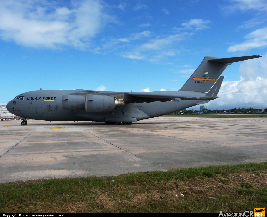 92-3293 - Boeing C-17A Globemaster III - USAF - United States Air Force - Fuerza Aerea de EE.UU