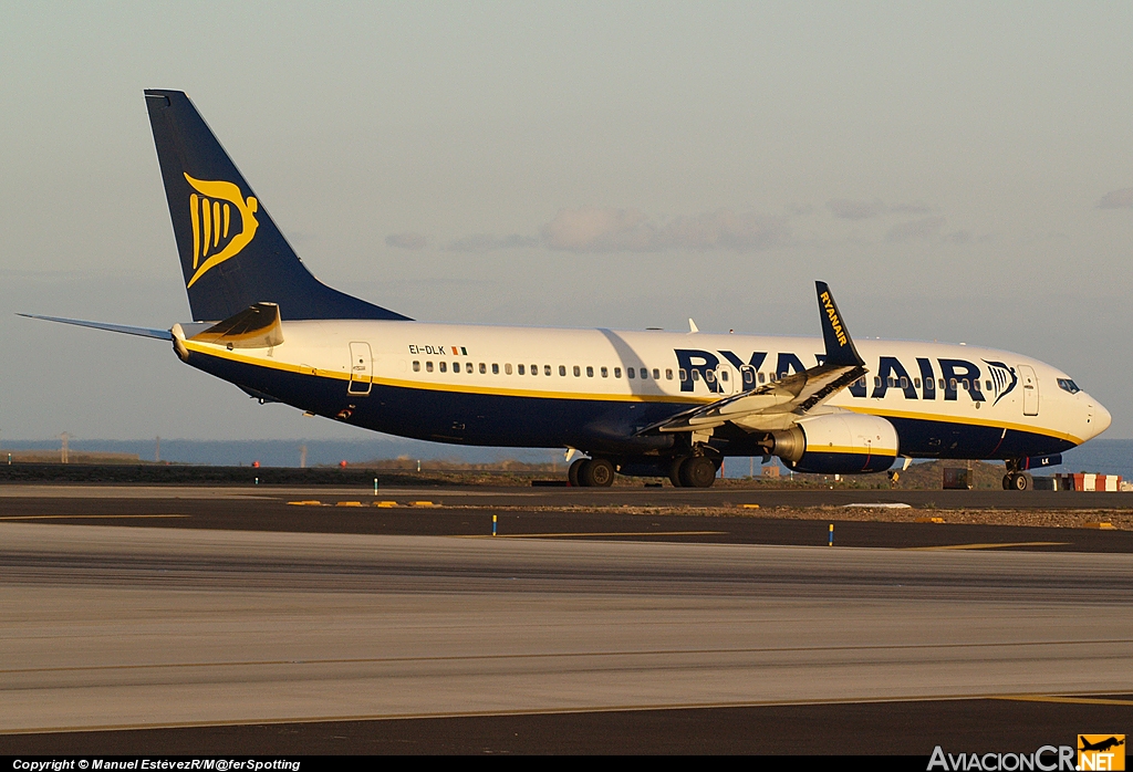 EI-DLK - Boeing 737-8AS - Ryanair