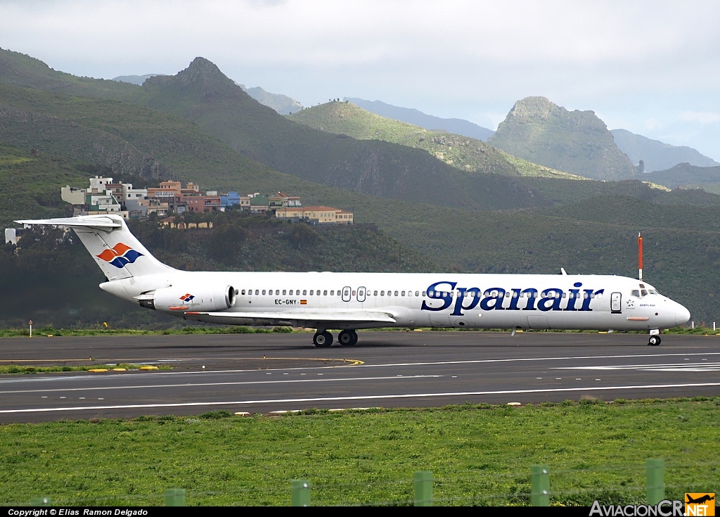 EC-GNY - McDonnell Douglas MD-83 - Spanair