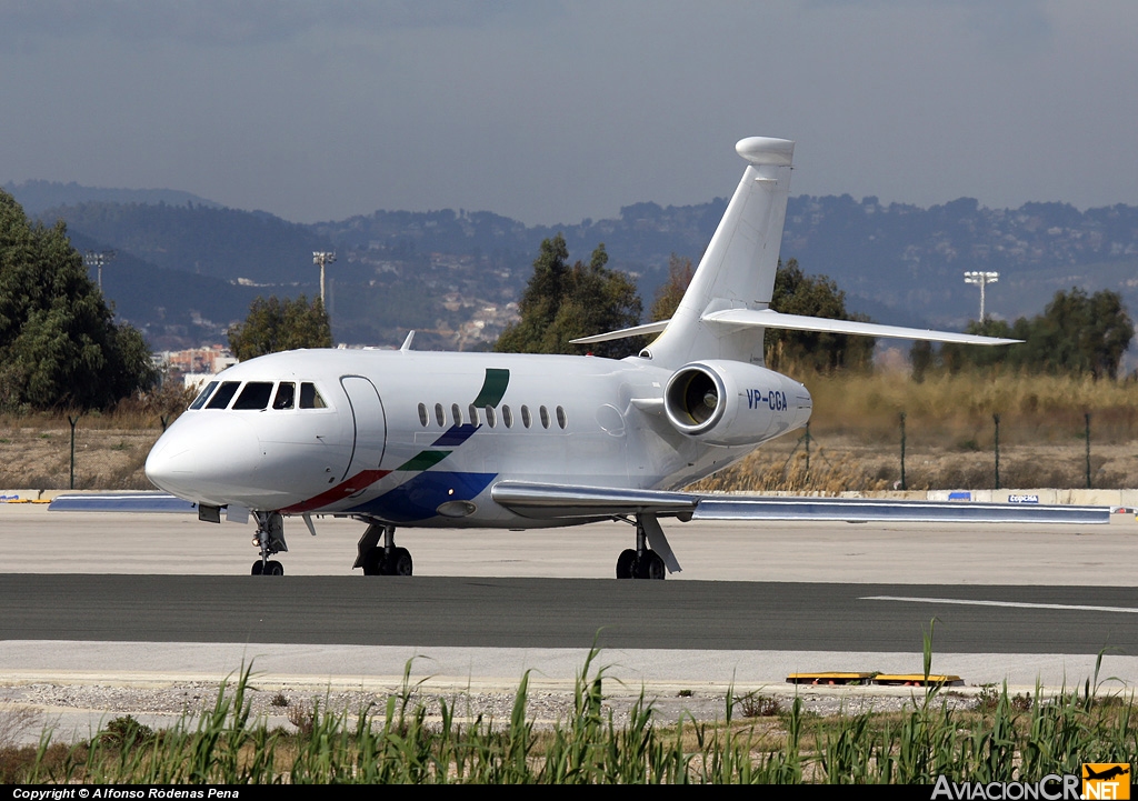 VP-CGA - Dassault Falcon 2000 - Volkswagen Air Service