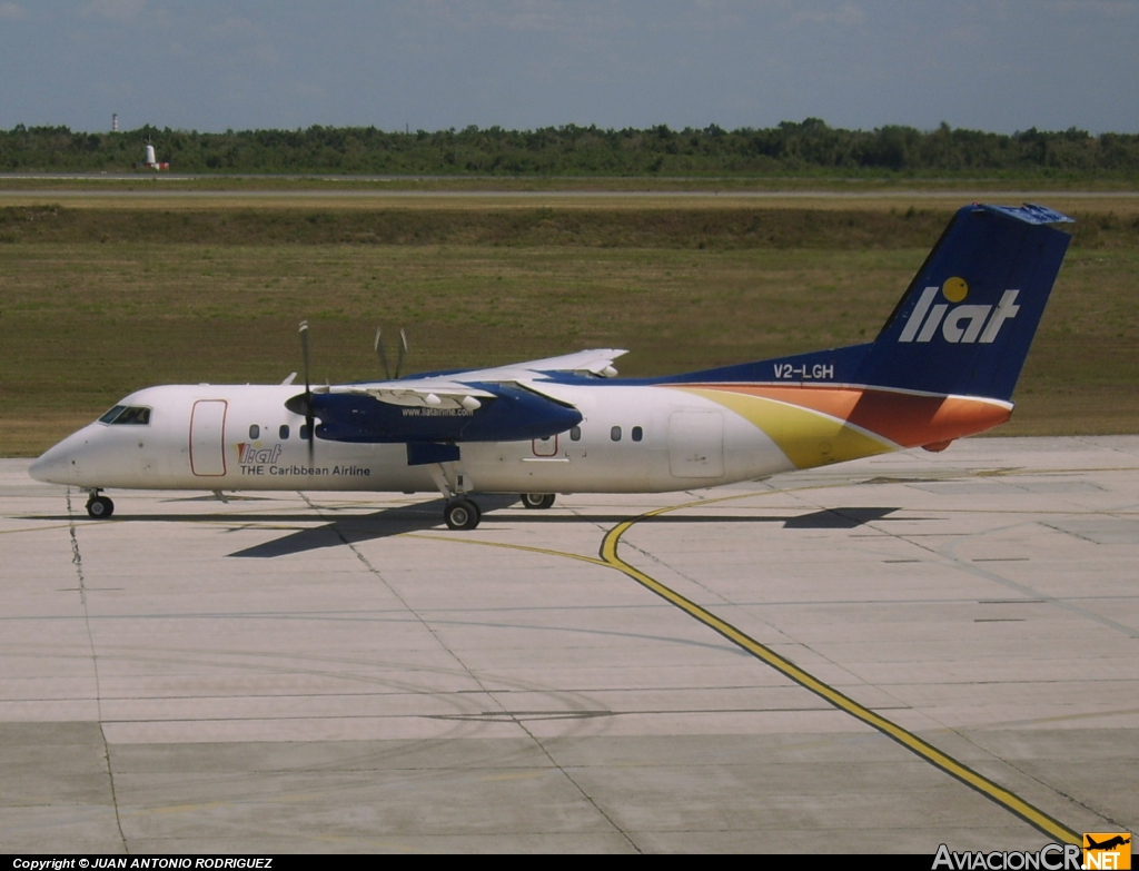 V2-LGH - de Havilland DHC-8-300 (Dash 8) - LIAT