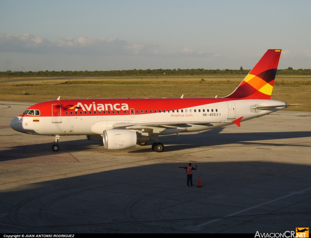 HK-4553-X - Airbus A319-112 - Avianca Colombia