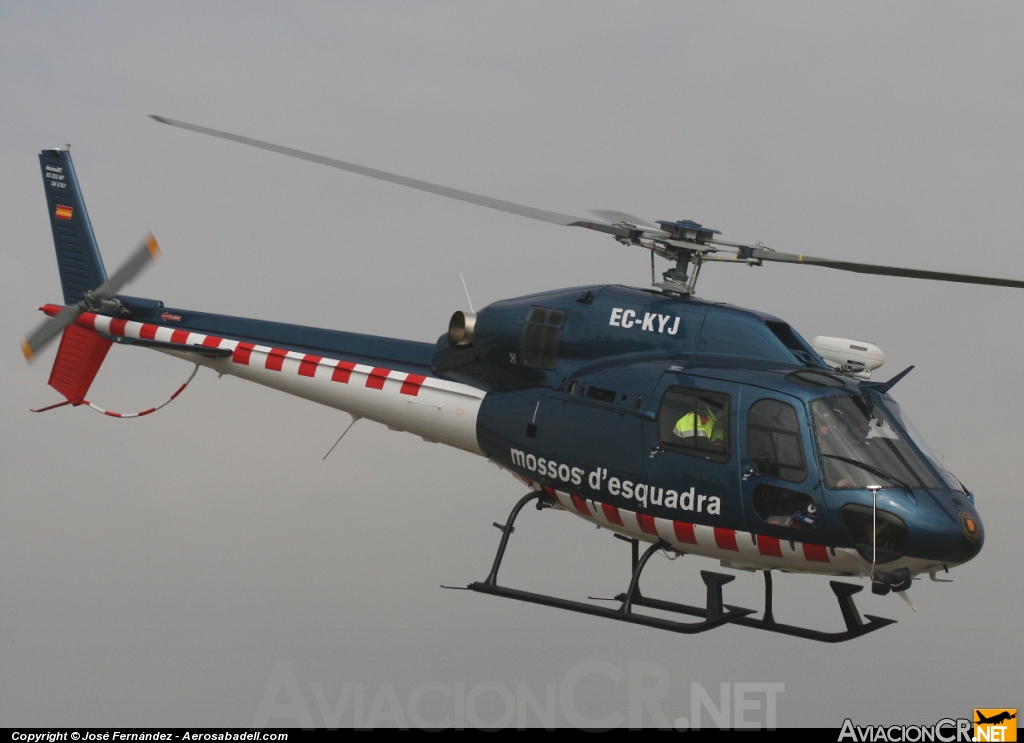 EC-KYJ - Aerospatiale AS 355N Ecureuil 2 - Generalitat de Catalunya (Mossos d'Esquadra)