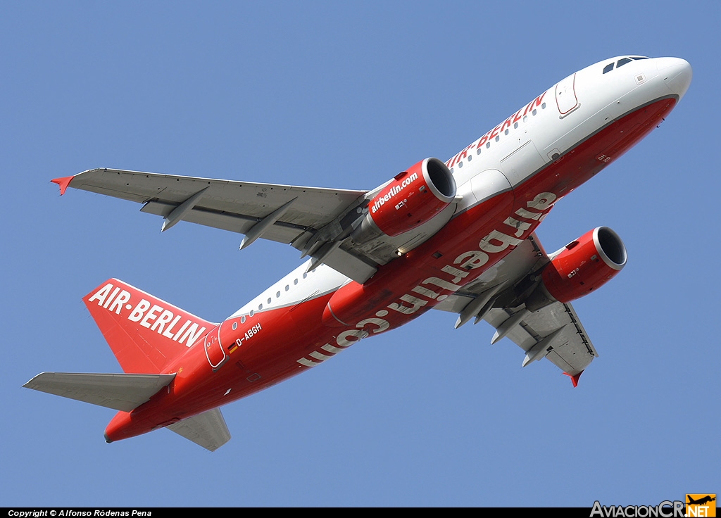 D-ABGH - Airbus A319-112 - Air Berlin