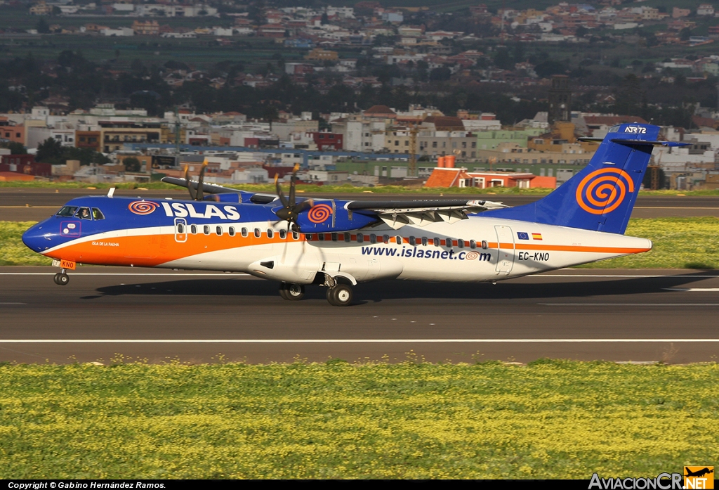 EC-KNO - ATR 72-212A - Islas Airways