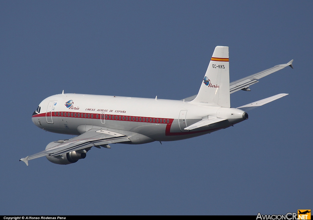 EC-KKS - Airbus A319-111 - Iberia