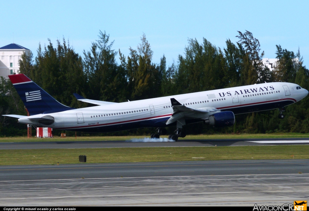 N275AY - Airbus A330-323X - US Airways