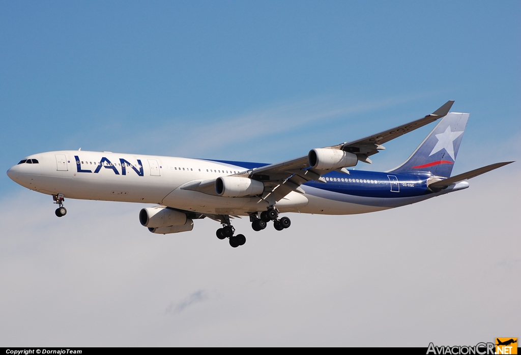 CC-CQC - Airbus A340-313X - LAN Airlines