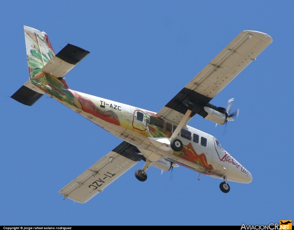 TI-AZC - De Havilland Canada DHC-6-300 Twin Otter - Nature Air
