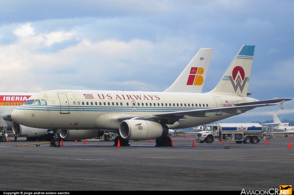 N828AW - Airbus A319-132 - US Airways