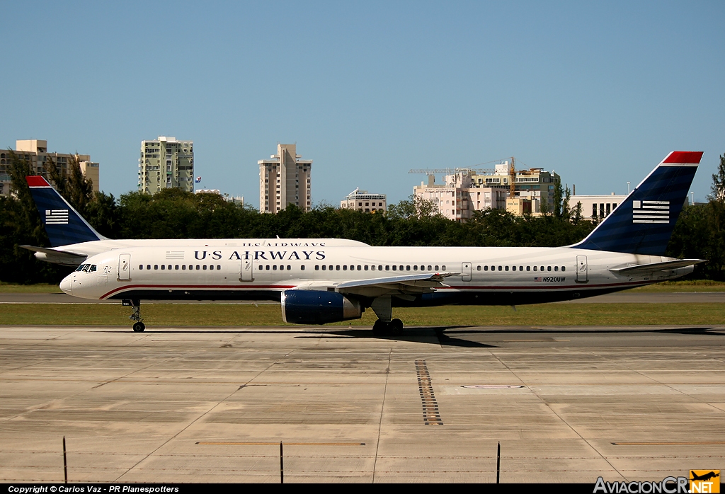 N920UW - Boeing 757-225 - US Airways