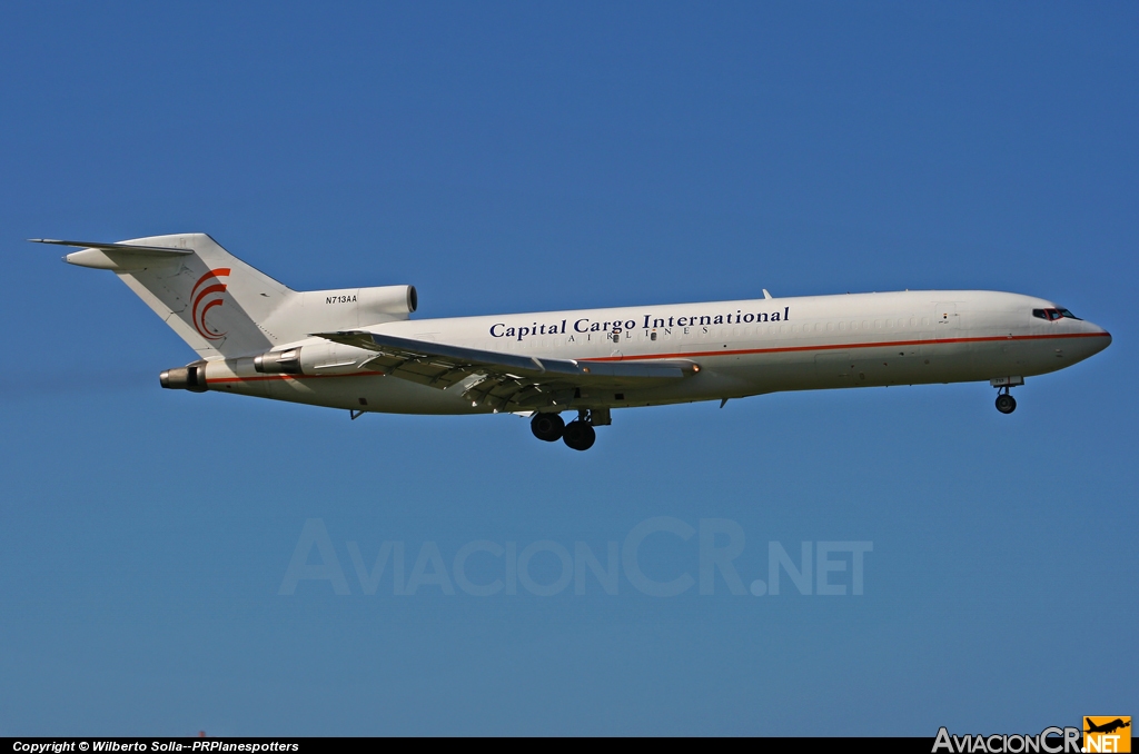 N713AA - Boeing 727-223/Adv(F) - Capital Cargo International Airlines
