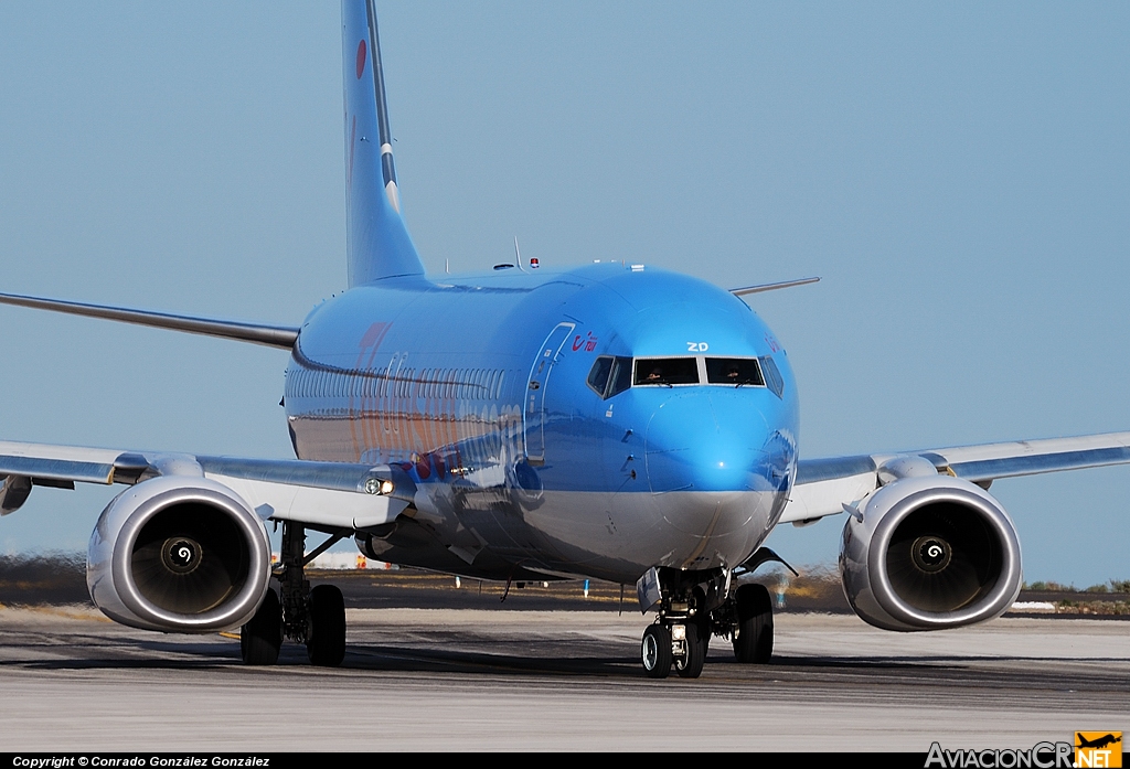 G-FDZD - Boeing 737-8K5 - Thomsonfly (Britannia Airways)