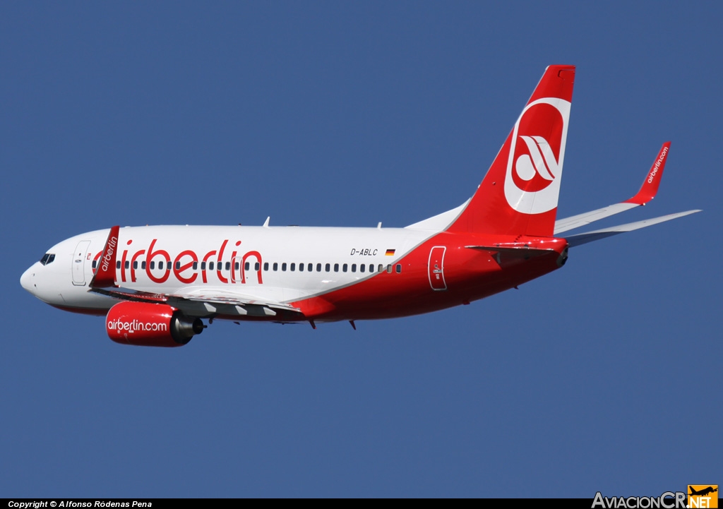 D-ABLC - Boeing 737-76J - Air Berlin