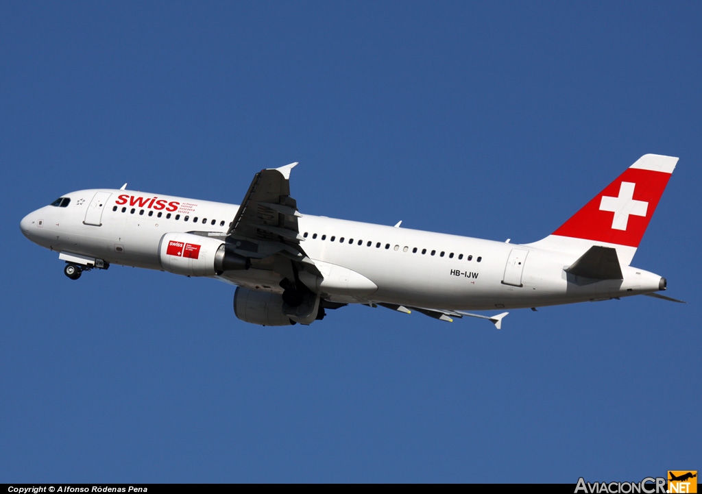 HB-IJW - Airbus A320-214 - SWISS