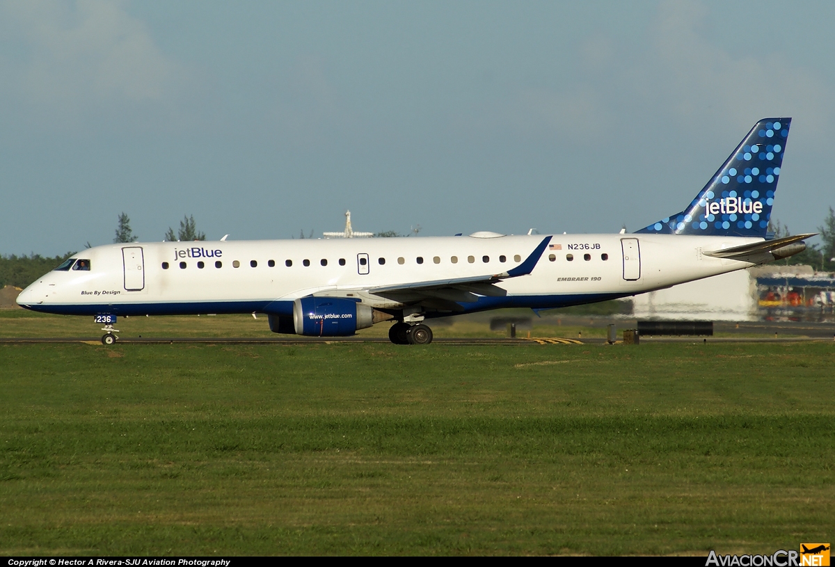 N236JB - Embraer 190-100IGW - Jet Blue
