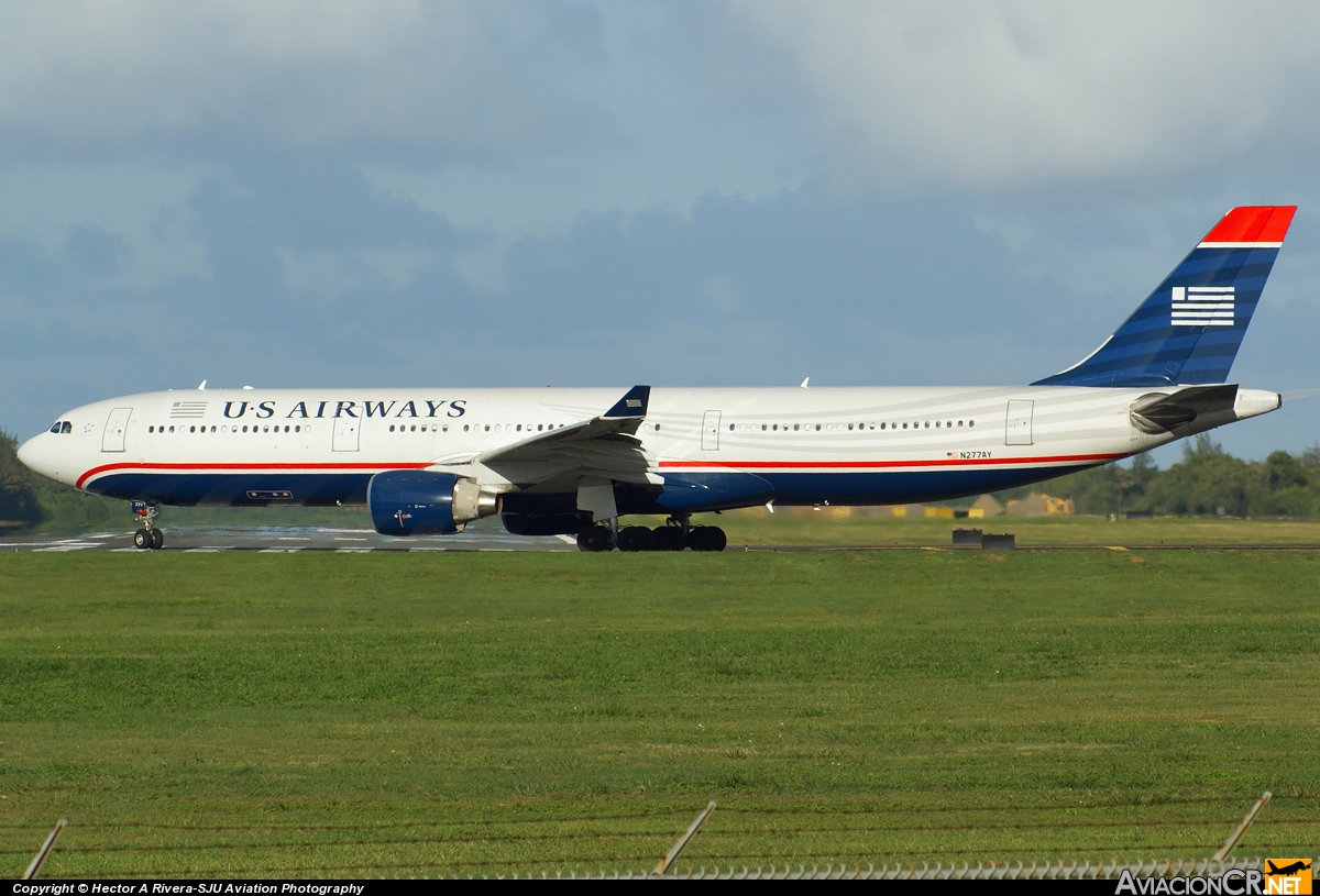 N277AY - Airbus A330-323X - US Airways