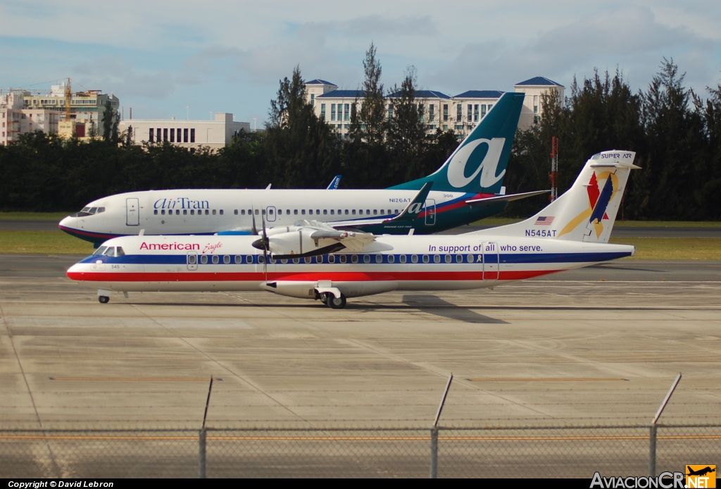 N545AT - ATR 72-212A - American Eagle