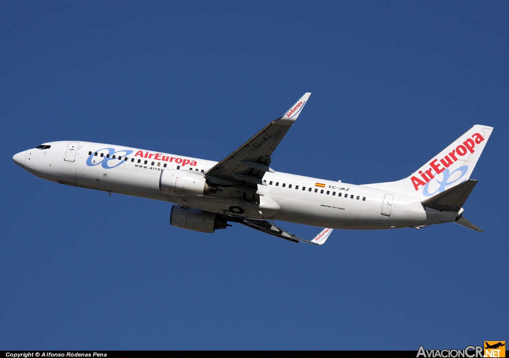 EC-JKZ - Boeing 737-83N - Air Europa