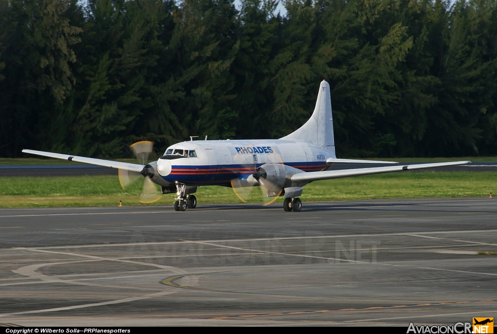 N587CA - Convair 640-440D - Rhoades Aviation