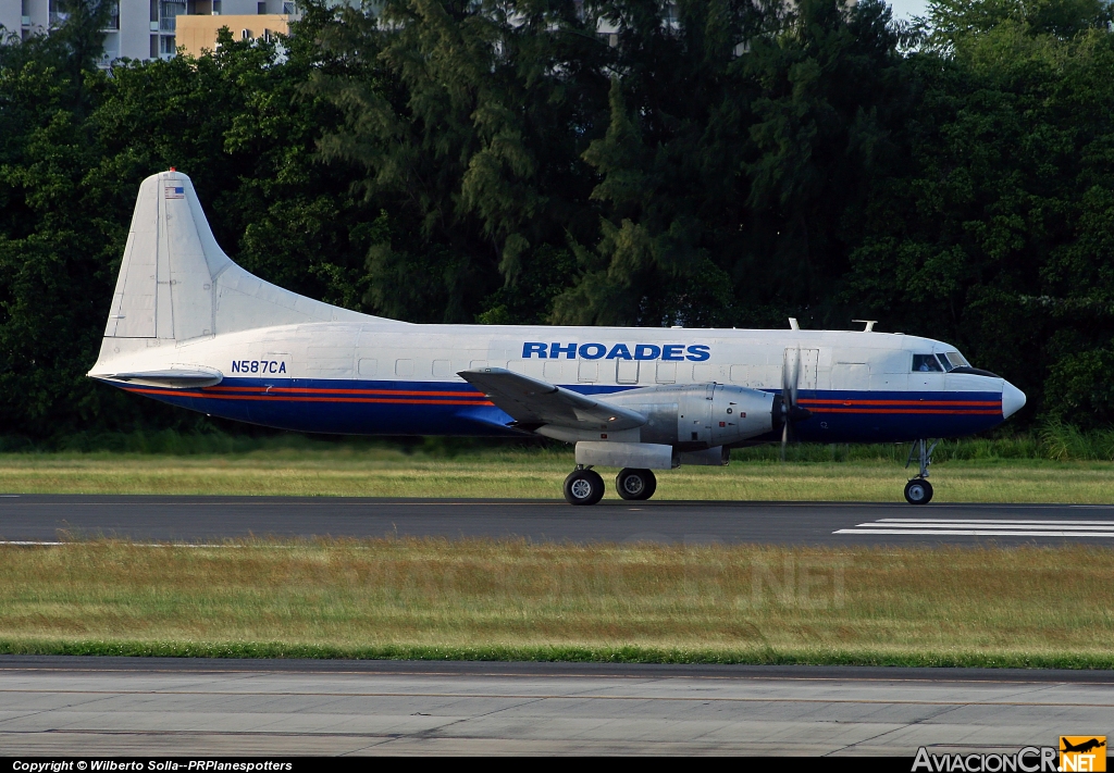 N587CA - Convair 640-440D - Rhoades Aviation