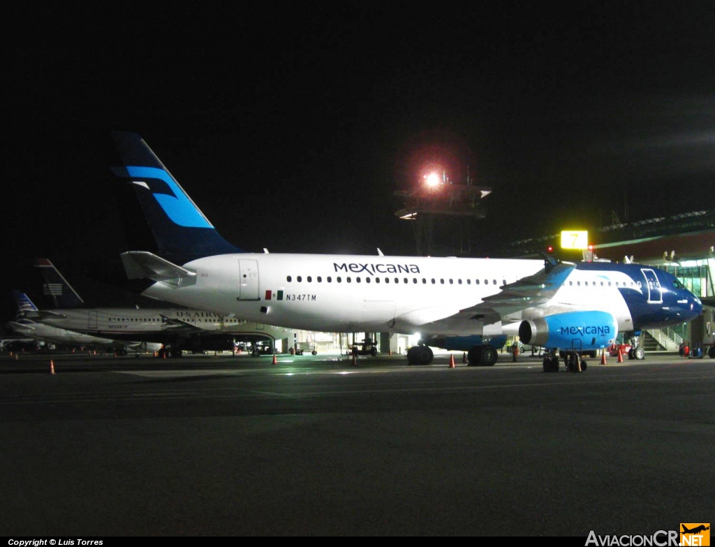 N347TM - Airbus A320-231 - Mexicana