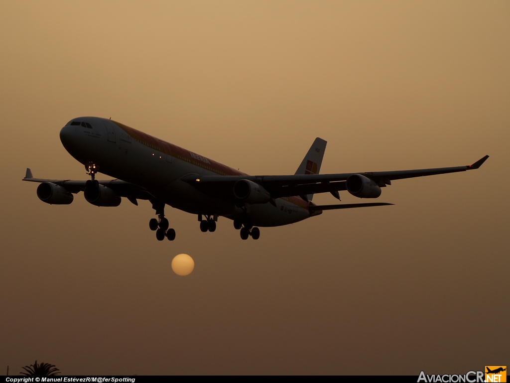 EC-HQF - Airbus A340-313X - Iberia