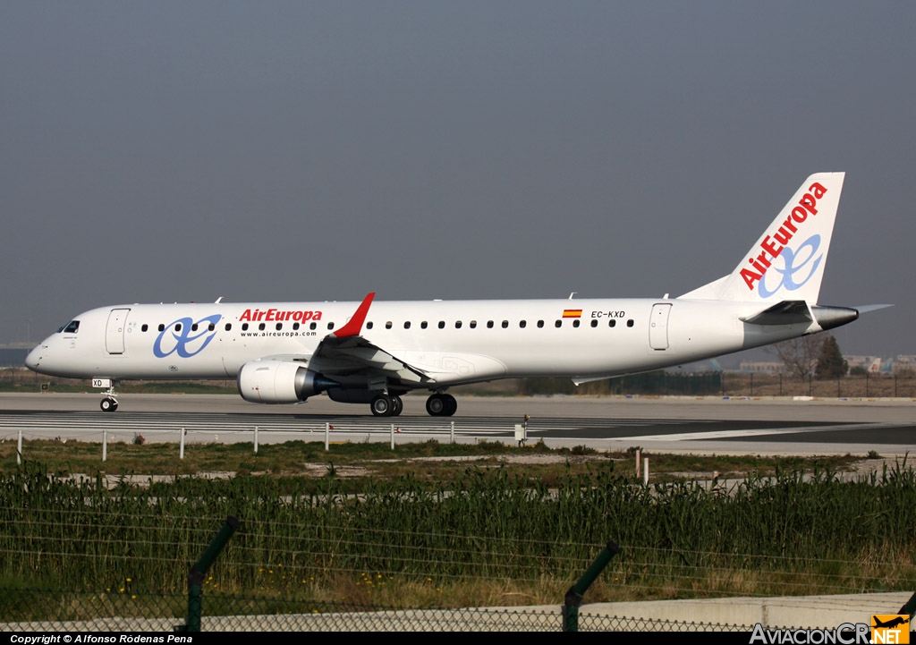 EC-KXD - Embraer 190-200LR - Air Europa