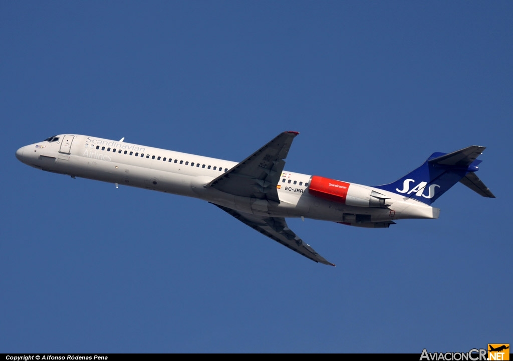 EC-JRR - McDonnell Douglas MD-87 (DC-9-87) - Scandinavian Airlines-SAS