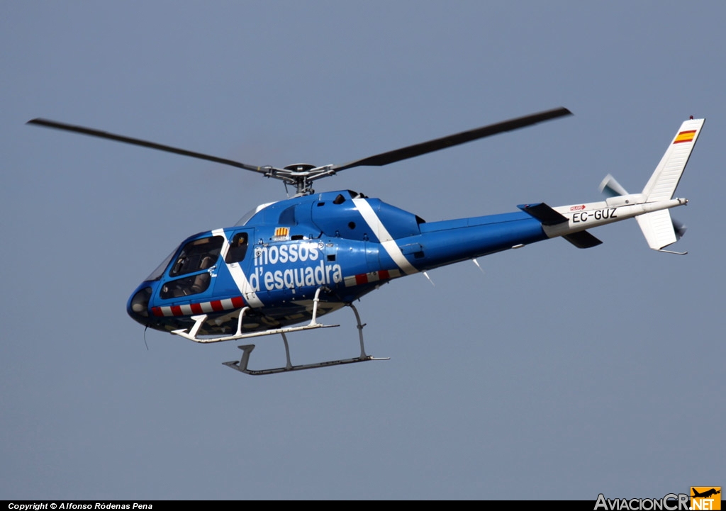 EC-GUZ - Aerospatiale AS 355F-2 Ecureuil 2 - TAF Helicopters