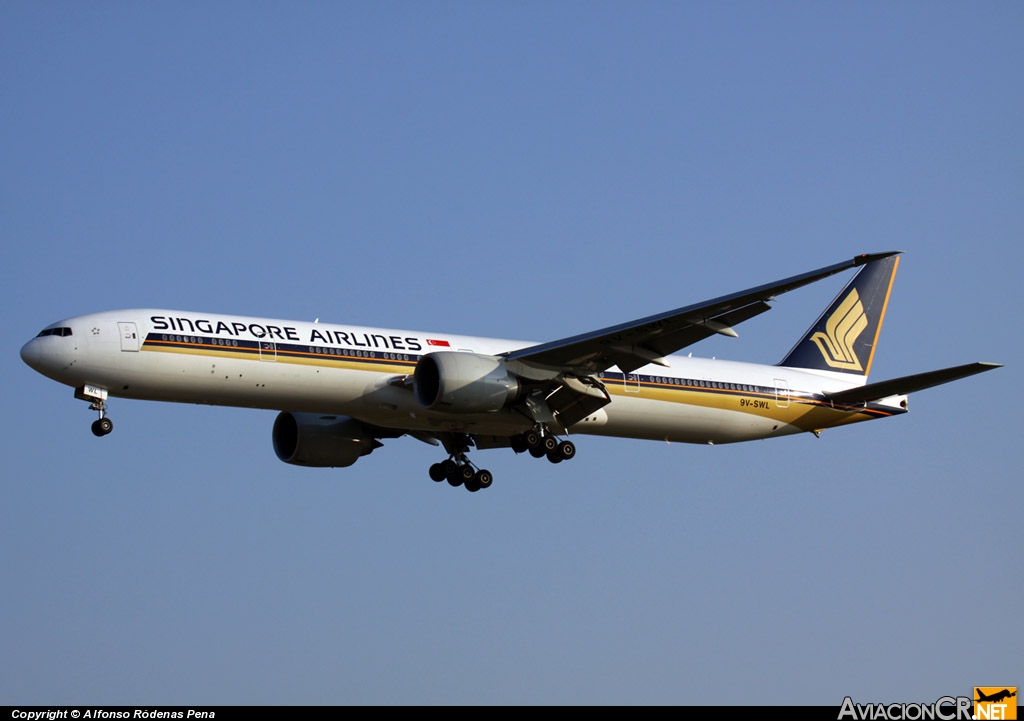 9V-SWL - Boeing 777-312/ER - Singapore Airlines