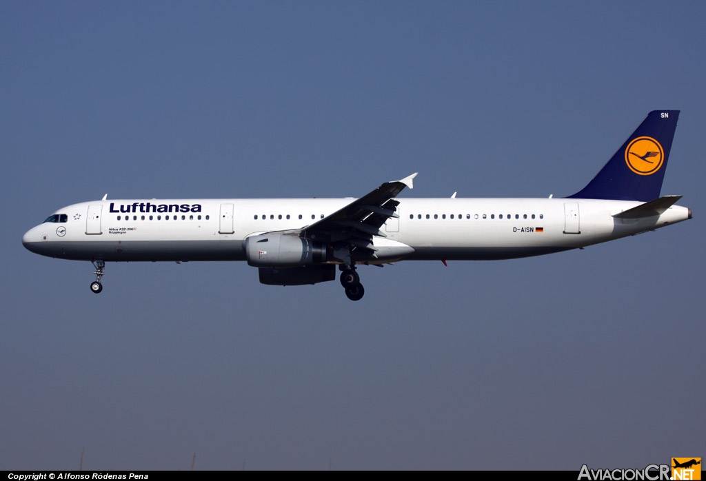 D-AISN - Airbus A321-231 - Lufthansa