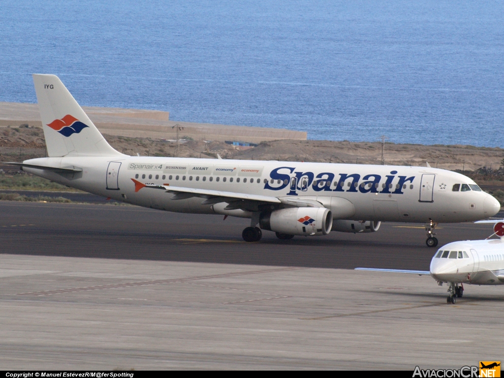 EC-IYG - Airbus A320-232 - Spanair
