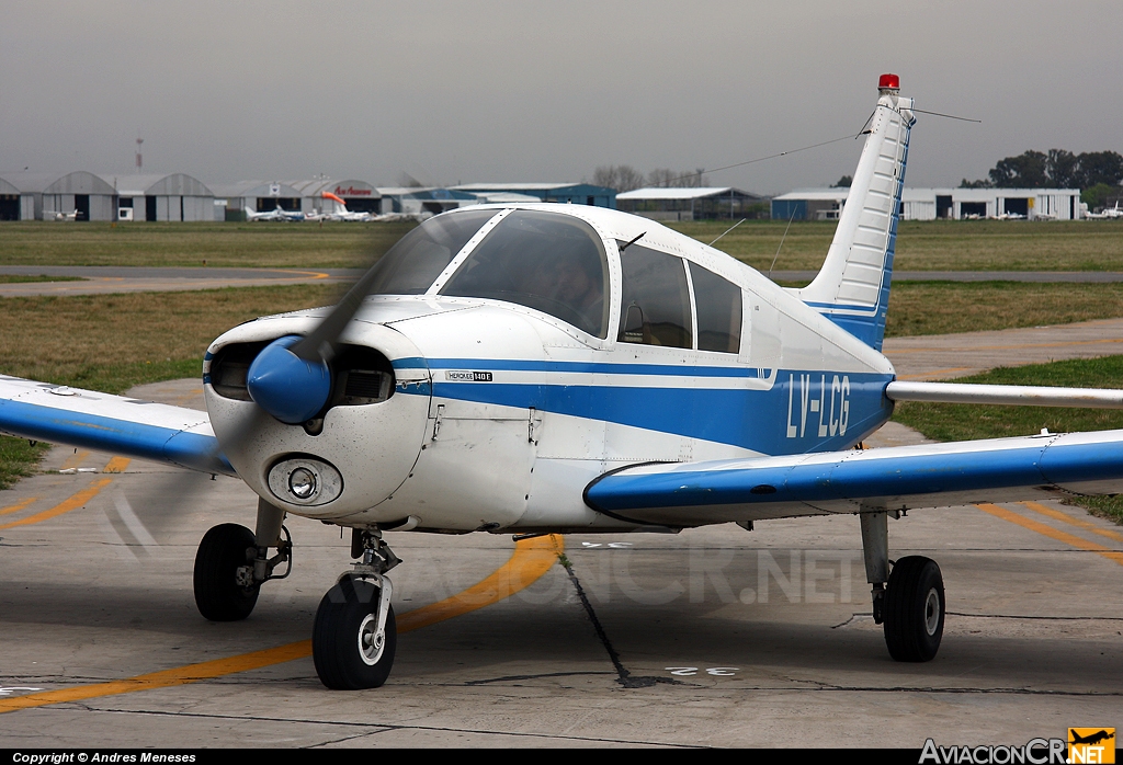 LV-LCG - Piper PA-28-140 Cherokee E - Flight Center Escuela de Aviación