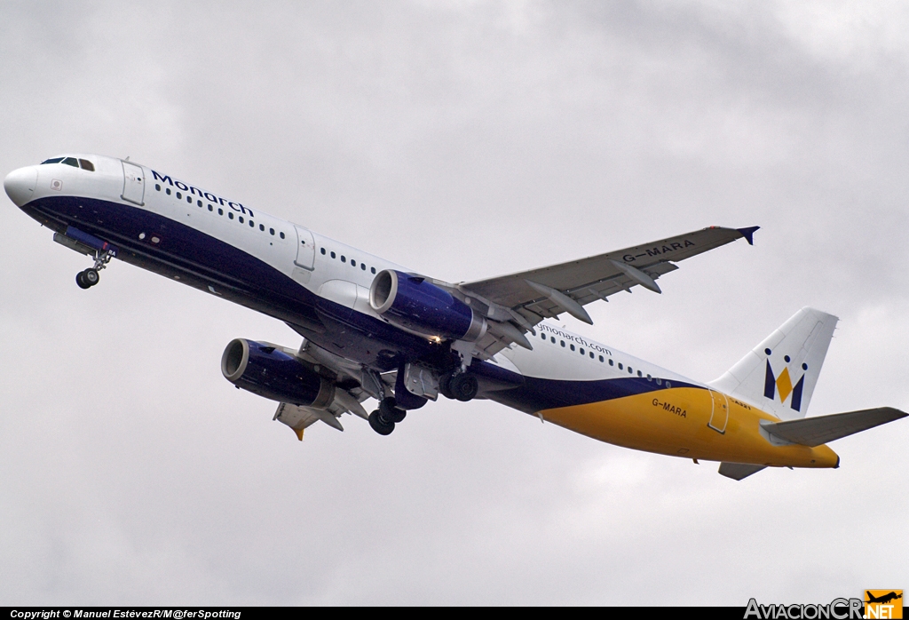 G-MARA - Airbus A321-231 - Monarch Airlines