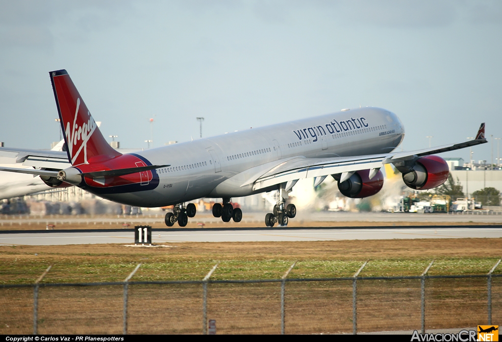 G-VYOU - Airbus A340-642 - Virgin Atlantic